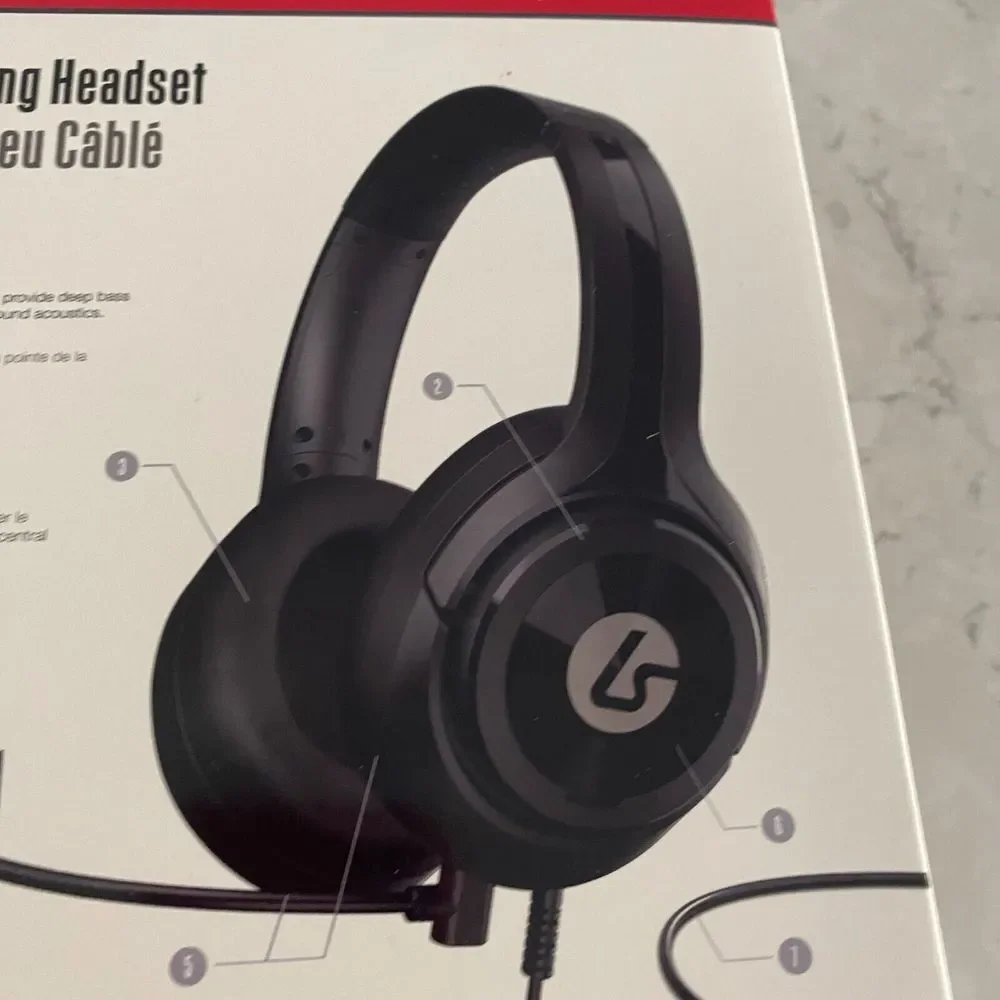 LucidSound LS10N Black‎ Wired Lightweight Stereo Gaming Headset for PS and Xbox